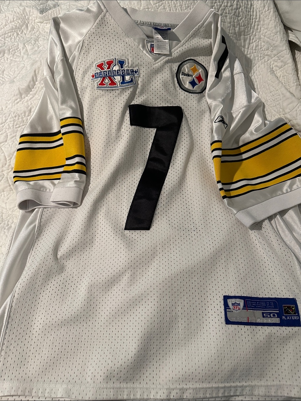 Ben Roethlisberger vintage Pittsburgh Steelers jersey